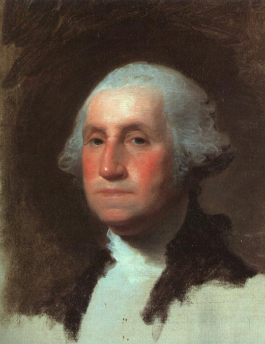 Gilbert Charles Stuart George Washington oil painting picture